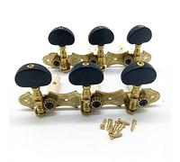 ALFAAL Left Right Classical Guitar String Tuning Pegs Machine Heads Tuners Keys 3L3R Professional Guitar Accessories (Color : Light Yellow)
