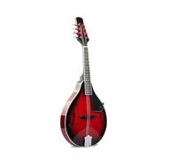 ALFAAL Mandolin Instrument For Beginners Four-string Acoustic Mandolin Bright Basswood Professional String Instrument Mandolin Steel String F Hole Mandolin(D)