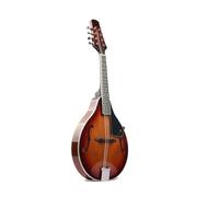 ALFAAL Mandolin Instrument For Beginners Four-string Acoustic Mandolin Bright Basswood Professional String Instrument Mandolin Steel String F Hole Mandolin(E)