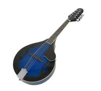 ALFAAL Mandolin Instrument For Beginners Mandolin Instrument Blue Basswood Beginner Professional Eight-string Mandolin With Accessories(A)