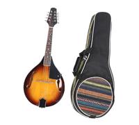 ALFAAL Mandolin Instrument For Beginners Mandolin Sunset Eight-String Professional Musical Instrument Mandolin With Musical Instrument Set