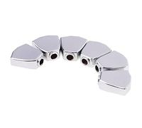 ALFAAL Metal Zinc Alloy Guitar Tuning Peg Tuners Machine Head Replacement Button Knobs Handle Guitar Parts Accessory