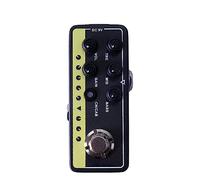 ALFAAL Micro Guitar Pedal Digital Preamp Preamplifier Dual Channel 3 Band EQ 2 Working Modes Effect Pedal Guitar Effects Pedal