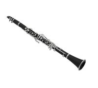 ALFAAL Mini musical instrument models Clarinet Musical Instrument Miniature Desk Decor Clarinet Display Model Ornament With Black Leather Box Accessories