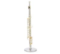 ALFAAL Mini musical instrument models Mini Gold Flute Model Musical Instrument Modesl Musical Gifts Home Decor Ornaments