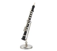 ALFAAL Mini musical instrument models Mini Oboe Clarinet Model Musical Instrument Desktop Ornaments Display Home Decoration Gifts(A1)
