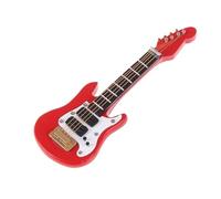 ALFAAL Mini musical instrument models Miniature Simulation Violin Guitar Musical Instrument Model Decoration Accessories(E)