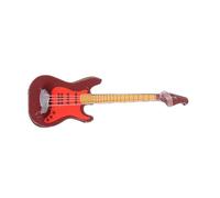 ALFAAL Mini musical instrument models Miniature Simulation Violin Guitar Musical Instrument Model Decoration Accessories(D)