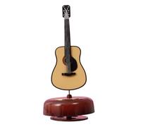 ALFAAL Mini musical instrument models Saxophone Ornaments Trumpet Yueqin Harp Music Box Creative Musical Instrument Model Ornaments(E)