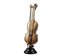 ALFAAL Mini musical instrument models Vintage Violin Instrument Model Ornaments Home Living Room Cabinet Decoration Crafts