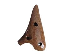 ALFAAL Mini Ocarina 12 hole alto C AC wooden ocarina elm wood ocarina instrument