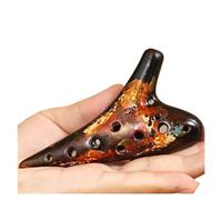 ALFAAL Mini Ocarina 12 Hole Ocarina High C Key Legend Ocarina Professional Instruments Provide Accessories Ocarina of Time Ocarina(Color:2)