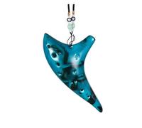 ALFAAL Mini Ocarina 12-hole straw smoked ocarina in alto C for beginners to teach with accurate timbre(3)