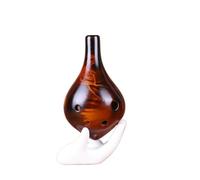 ALFAAL Mini Ocarina 6-hole small size ocarina alto C key Chinese pottery professional musical instrument for beginners