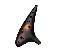 ALFAAL Mini Ocarina High treble C lacquer fumed ocarina 12 holes professional performance collection grade performance flute