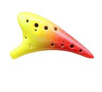 ALFAAL Mini Ocarina New 12-hole AC Ocarina Starry Sky 12-hole alto C-key ocarina with good tone and good tone(1)