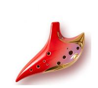 ALFAAL Mini Ocarina Ocarina 12-hole alto G key professional performance instrument Ocarina Phantom