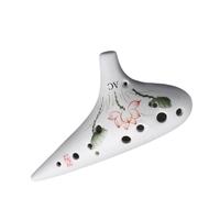 ALFAAL Mini Ocarina Ocarina 12-hole beginner's entry alto C key professional Tao Xun primary school student instrument(2)