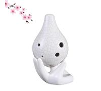 ALFAAL Mini Ocarina Ocarina 6-hole alto ac key beginner student entry mini flute portable small instrument(1)