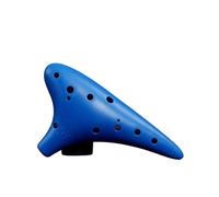 ALFAAL Mini Ocarina Ocarina instrument 12 holes ac key alto C professional flute resistant to fall with music score(Color:1)