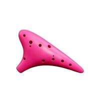 ALFAAL Mini Ocarina Ocarina instrument 12 holes ac key alto C professional flute resistant to fall with music score(Color:3)