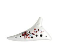 ALFAAL Mini Ocarina Ocarina instrument 12 holes AC professional playing smoked cracked ocarina for beginners in C key(1)