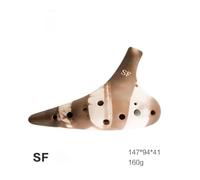 ALFAAL Mini Ocarina Ocarina Legendary Instrument Ocarina Flute and Accessories Repair Large Instrument(Color:4)