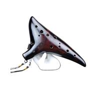 ALFAAL Mini Ocarina Ocarina of Time 12-hole alto C key smoldering professional flute retro piccolo instrument
