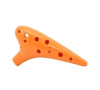 ALFAAL Mini Ocarina Plastic 12 Hole Ocarina Ceramic Alto C Ocarina Plastic Ocarina 5 Colors(Color:4)