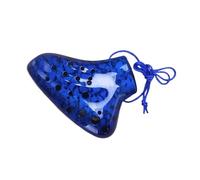 ALFAAL Mini Ocarina Triple Ocarina Alto C Ocarina of Time Musical Instruments Professional Instruments Offers Accessories Ocarina(Color:2)