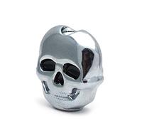 ALFAAL Multi Color 6pcs Plastic Skull Head Shape Guitar Tuning Peg Tuner Machine Head Replacement Button Knob Handle (Color : Chrome 6pcs)