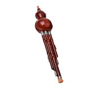 ALFAAL Musical Instrument Cucurbit Flute Professional Chinese Hulusi For Music Lover (Color : 43x8cm)