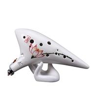 ALFAAL Ocarina 12 Hole Professional Performance Grade 12 Hole Ac Key Student Entry Level Musical Instrument (Color : 05)