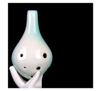 ALFAAL Ocarina 6 Hole Beginner's Entry Level Student Plastic Six Hole Alto C Key AC Professional Porcelain Flute Pottery Xun Instrument (Color : 05)