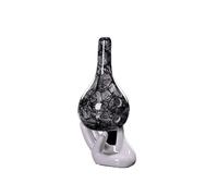 ALFAAL Ocarina Musical Instrument Playing Ocarina 6 Hole Ac Key Ocarina Ceramic Suitable For Beginner Students (Color : 01)