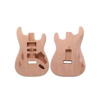 ALFAAL One Piece Electric Guitar Body Okoume Unfinished Handicrafted 5.7cm Width Guitar Barrel Electric Guitar Body Parts (Color : 01)