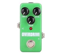 ALFAAL Overdrive Guitar Effect Pedal Mini Guitar Pedal Portable True Bypass Guitar Parts Guitar Accessories Guitar Effects Pedal