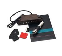ALFAAL Passive Acoustic Guitar Sound Hole Pickup Humbucker Good Sound With Tone And Volume Control Natural Wood Finish