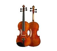 ALFAAL Patterned Solid Wood Adult Violin Beginners Getting Started Playing The Violin Musical Instrument 4/4 3/4 1/2 1/4 1/8 Size Violin (Color : 1/4)