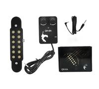 ALFAAL Piezo Pickups Acoustic Guitar Sound Hole Pickups Connections Amplifier Adjustable Volume Universal Pickup Guitar Parts