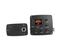 ALFAAL Piezo Pickups JE-305 Acoustic Guitar Piezo Pickup EQ Equalizer Tuner System Preamp 4-Band With LCD Display