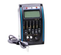 ALFAAL Piezo Pickups Professional LC-5 5 Bands Acoustic Guitar Pickup EQ Preamp LCD Tuner Piezo Pickup Equalizer Acoustic Guitar Pickup