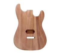 ALFAAL Poplar Wood Electric Guitar Body Sunburst Color Guitar Accessories Guitar Barrel Body High Gloss Finish (Color : 23 Okoume wood)