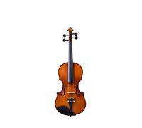 ALFAAL Popular Violin Top Spruce Back Maple Back Ebony Violin Handmade (Color : 3/4)