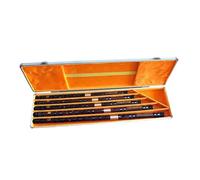 ALFAAL Professional bamboo flute 5Pcs/set Bamboo Flute Professional Woodwind Musical Instrument Bamboo Flute C/D/E/F/G With Aluminum Alloy Case