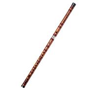 ALFAAL Professional bamboo flute Bamboo Flute C/D/E/F/G Keys Traditional Woodwind Instrument Professional Beginner Adult Bamboo Flute Instrument(D)