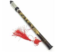 ALFAAL Professional bamboo flute Bamboo Flute G F Key Bawu Traditional Instrument Beginners Adult Music Lovers Playing Instrument(F)