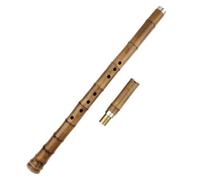 ALFAAL Professional bamboo flute Bamboo Flute Not Shakuhachi Traditional Woodwind Musical Instrument Vertical Bamboo Flute G/F Key For Beginner(F Key)