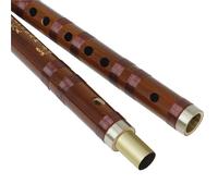 ALFAAL Professional bamboo flute Bamboo Flute Professional Woodwind Musical Instruments C/D/E/F/G Key Natural Bamboo Flute Instrument Beginners(E)