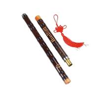 ALFAAL Professional bamboo flute C/D/E/F/G/A/b Flat Bamboo Flute Instrument Single Plug Brass Bitter Bamboo Flute With Packaging Box(A)